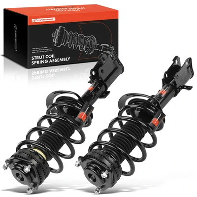 2 Pcs Front Complete Strut & Coil Spring Assembly