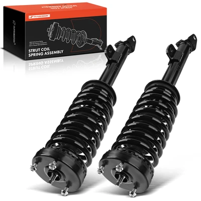 2 Pcs Front Complete Strut & Coil Spring Assembly