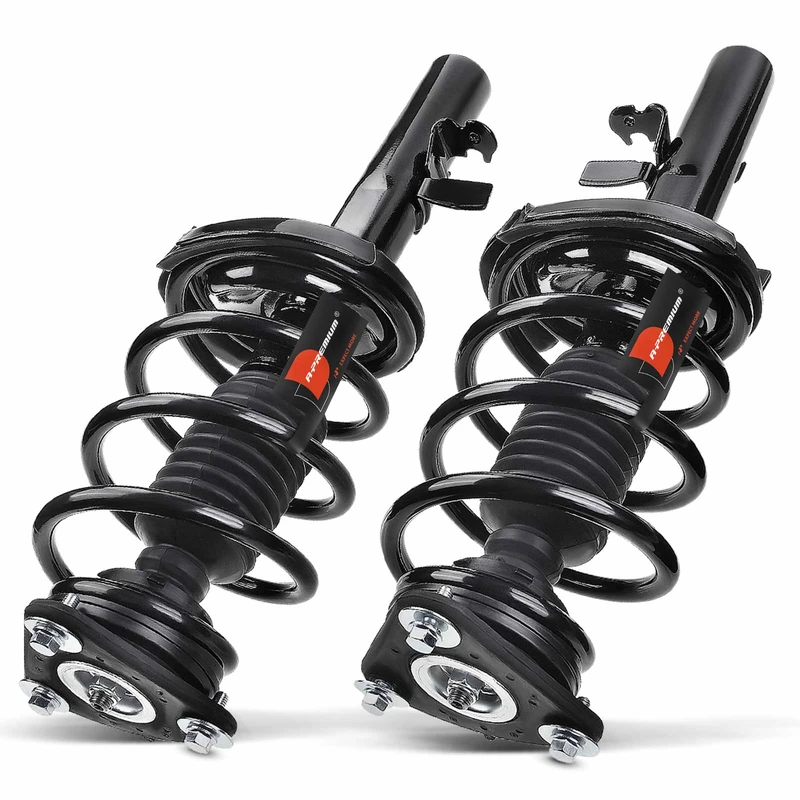 2-Pc Complete Strut + Coil Spring, Front Driver & Passenger, A-Premium APSA1143
