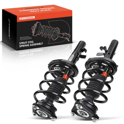 2 Pcs Front Complete Strut & Coil Spring Assembly