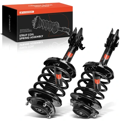 2 Pcs Front Complete Strut & Coil Spring Assembly