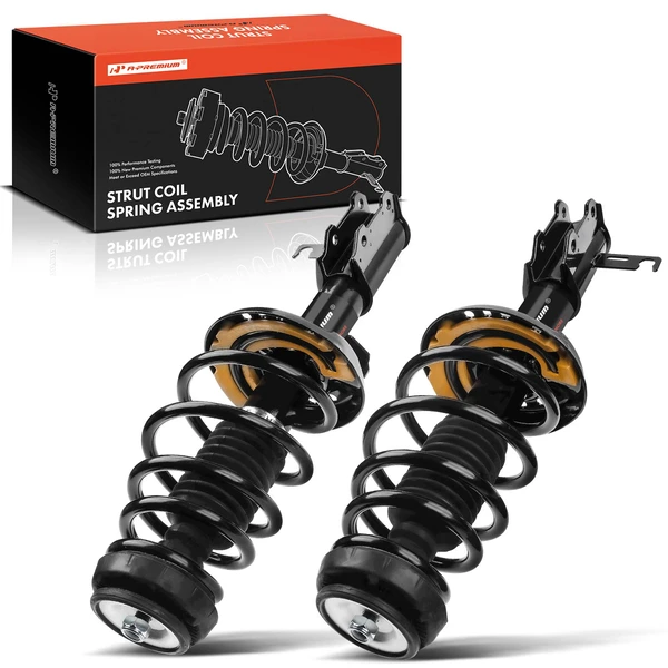 2012-2015 Chevrolet Cruze 2-Pc Strut and Coil Spring Assembly Set Front Driver & Passenger A-Premium APSA1145