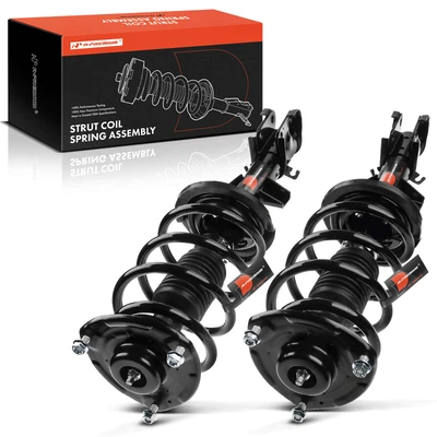 2 Pcs Front Complete Strut & Coil Spring Assembly