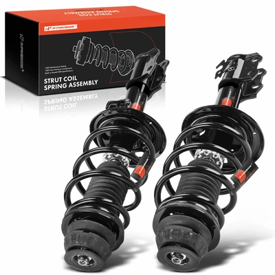 2 Pcs Front Complete Strut & Coil Spring Assembly