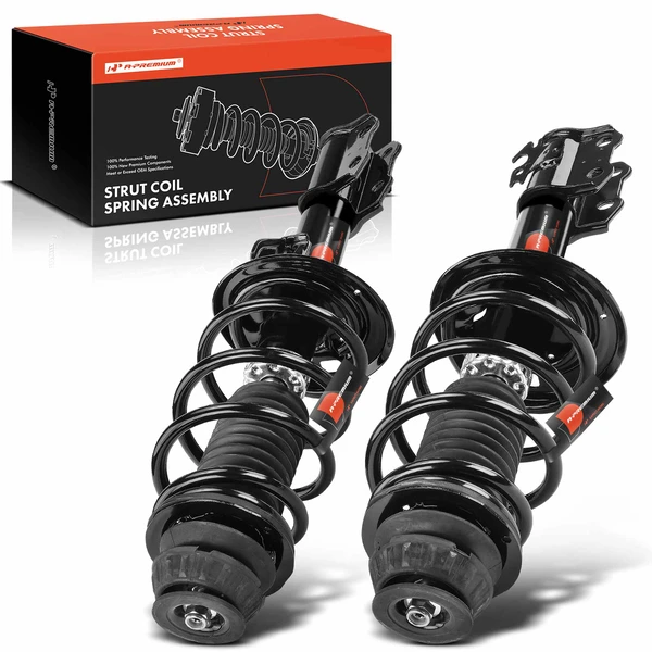 2-Pc Strut and Coil Spring Assembly Set Front Driver & Passenger A-Premium APSA2086