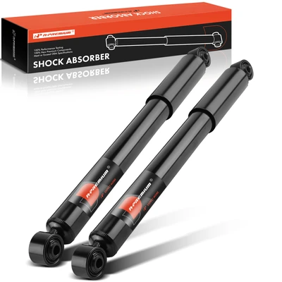 2 Pcs Rear Driver & Passenger Complete Shock Absorber