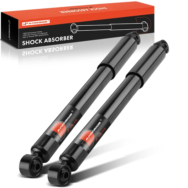 2020-2024 Jeep Gladiator 2-Pc Shock Absorbers Rear Driver & Passenger A-Premium APSA2498