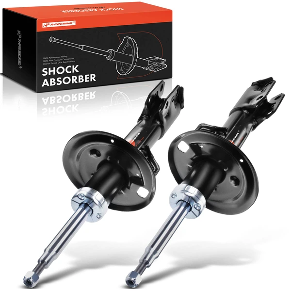 2008-2014 Scion xD 2-Pc Shock Absorber Front Driver & Passenger A-Premium APSA0158