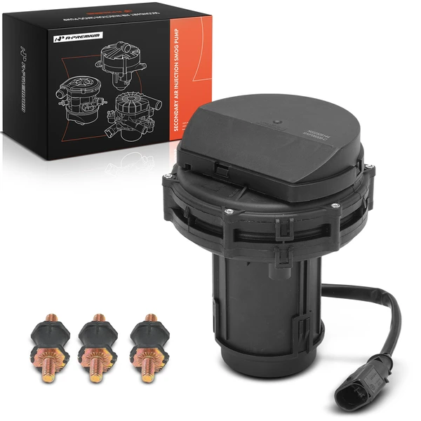 Secondary Air Injection Pump with Mount Bushing for 2003-2004 Audi RS6