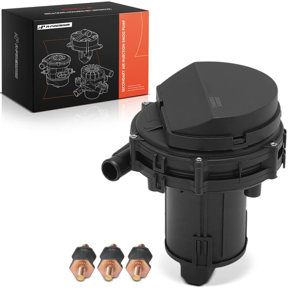 Secondary Air Injection Pump with Mount for BMW E46 323Ci 325i 328i 330Ci 330xi