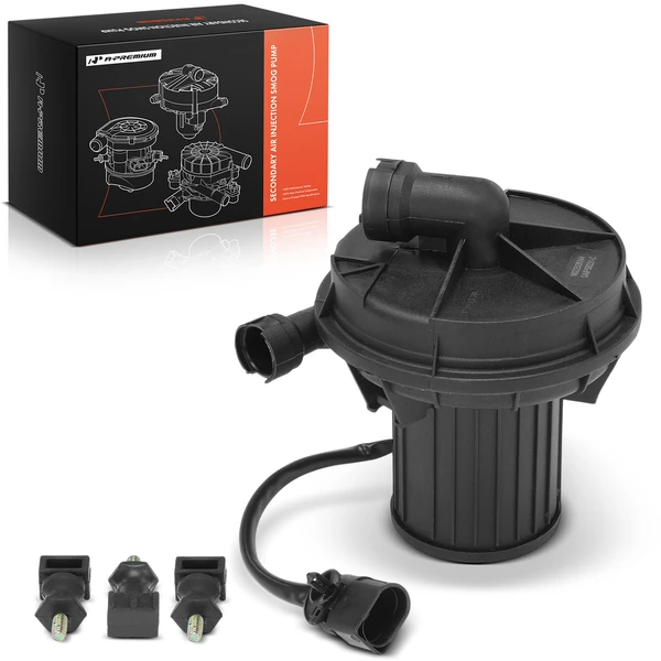 Secondary Air Injection Pump with Bushing for Audi A5 A6 A7 Quattro Q5 S4 S5 SQ5