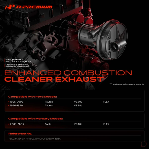 Secondary Air Injection Pump for Ford Taurus 1995-2006 Mercury Sable 2003-2005