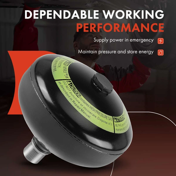 Front Driver or Passenger Suspension Accumulator for Lexus LX570 Toyota