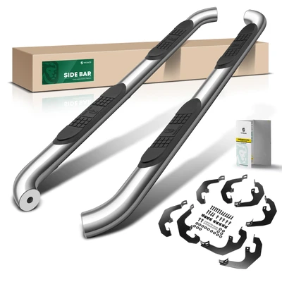3 Inch Chrome S/S 304 Round Side Step Bars