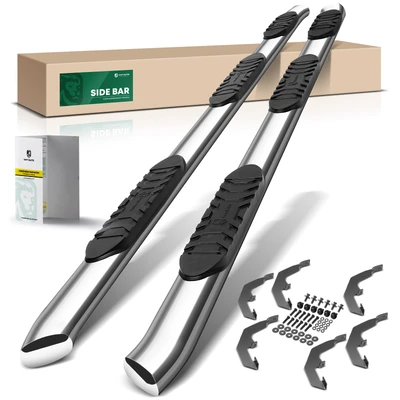 5 Inch Chrome S/S 304 Oval Side Step Bars