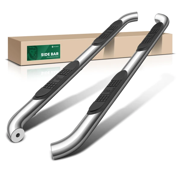 3 Inch Chrome S/S 304 Round Side Step Bars for Ford Explorer 2011-2019 Sport Utility