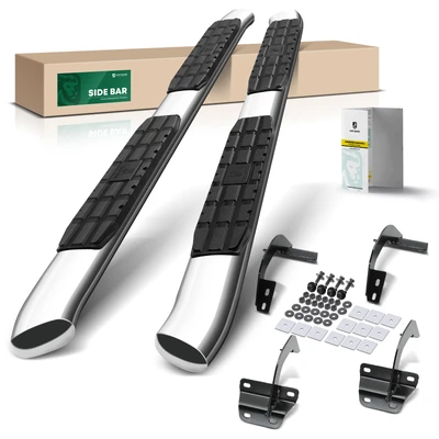 4.25 Inch Chrome S/S polished Side Step Bars