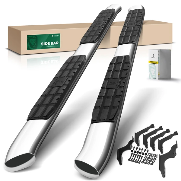 4.25 Inch Chrome S/S 304 Side Bars for 2021-2024 Ford Bronco