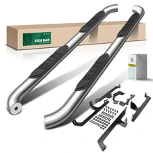 3 Inch Chrome S/S 304 Round Side Step Bars for 2017-2022 Honda CR-V