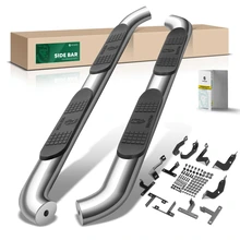 4 Inch Chrome S/S 304 Oval Side Step Bars Running Board