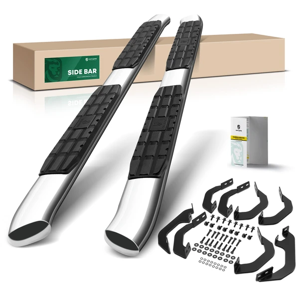 4.25 Inch Chrome S/S 304 PNC Series Side Step Bars for 2022-2024 Toyota Tundra