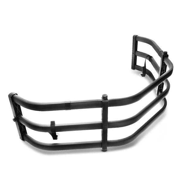 Black Rear Tailgate Stowable Bed Extender Kit for 2005-2022 Toyota Tacoma