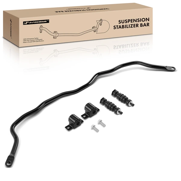 Front Suspension Sway Bar with Bushing Kit for 1997-2005 Pontiac Grand Am