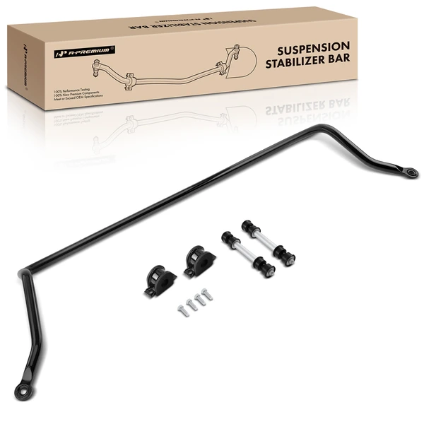 Front Suspension Sway Bar with Bushing Kit for 1996-2002 GMC Savana 1500