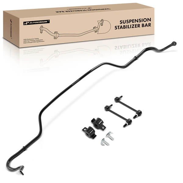 Rear Suspension Sway Bar with Bushing Kit for 2000-2007 Chevrolet Monte Carlo