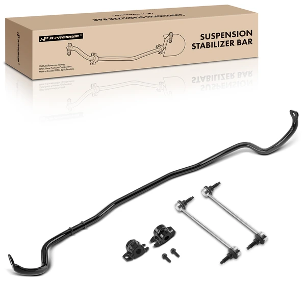 Front Suspension Sway Bar with Bushing Kit for 2005-2010 Pontiac G6