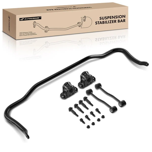 Front Suspension Sway Bar with Bushing Kit for Jeep Grand Cherokee 1999-2004 30mm