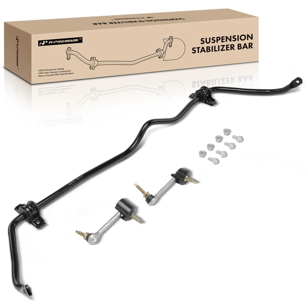 3-Pc Sway Bar Kit, Rear Side A-Premium APSBK028