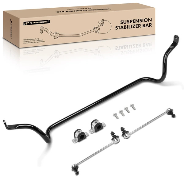 5-Pc Sway Bar Kit, Front Side A-Premium APSBK030