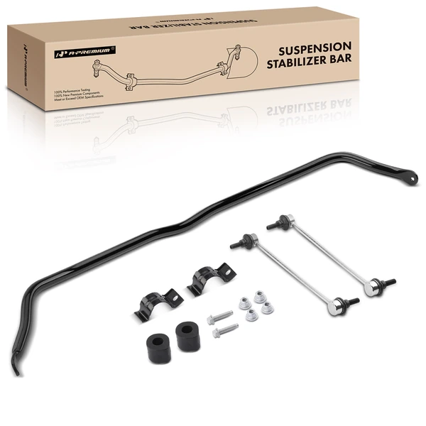 Front Suspension Sway Bar with Bushing Kit for 2000-2003 Chrysler Voyager