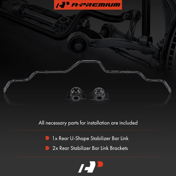 Rear Suspension Stabilizer Bar 22mm Diameter for Kia Sorento 2007-2009 3.3L 3.8L