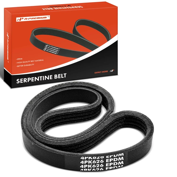 24.65 Inch Serpentine Belt for 1984-1986 Ford Tempo