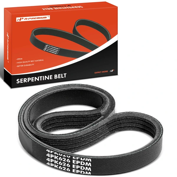 25.17 inch Serpentine Belt for 1993-1995 Hyundai Scoupe