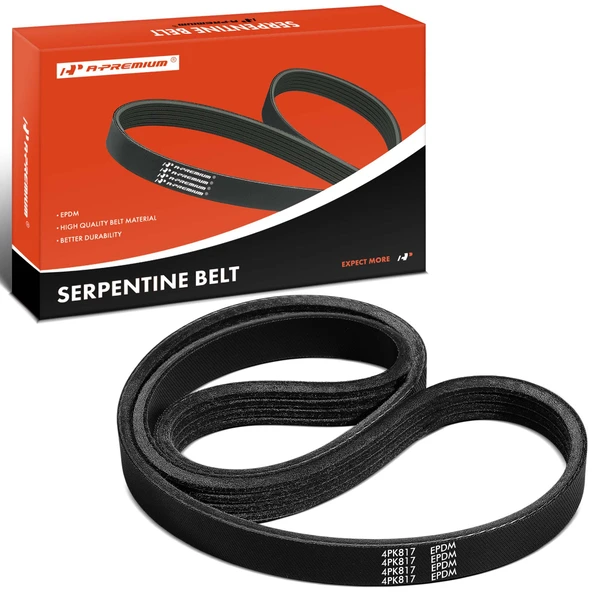 32.16 inch Serpentine Belt for 1989-1990 Nissan Pulsar NX