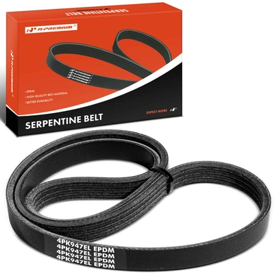 37.3 inch Air Conditioning Serpentine Belt