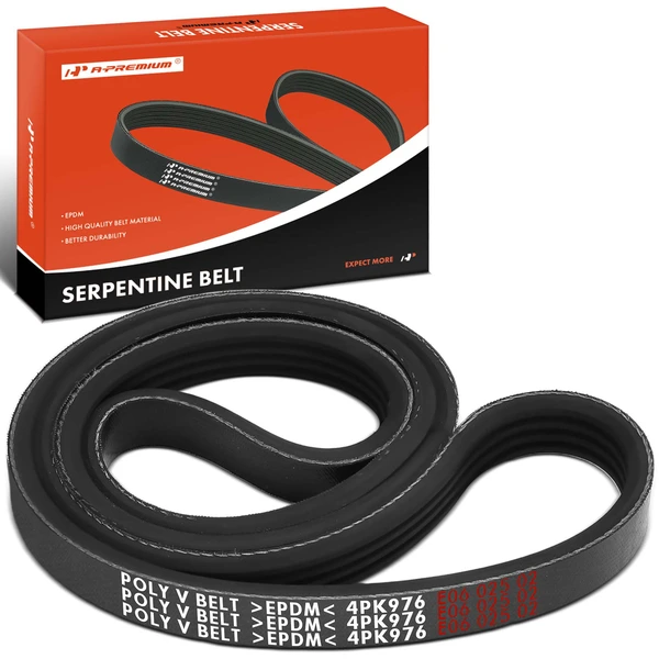 38.425 inch Serpentine Belt for 1991-1994 Mercury Capri