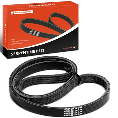 38.52 inch Alternator and Water Pump Serpentine Belt