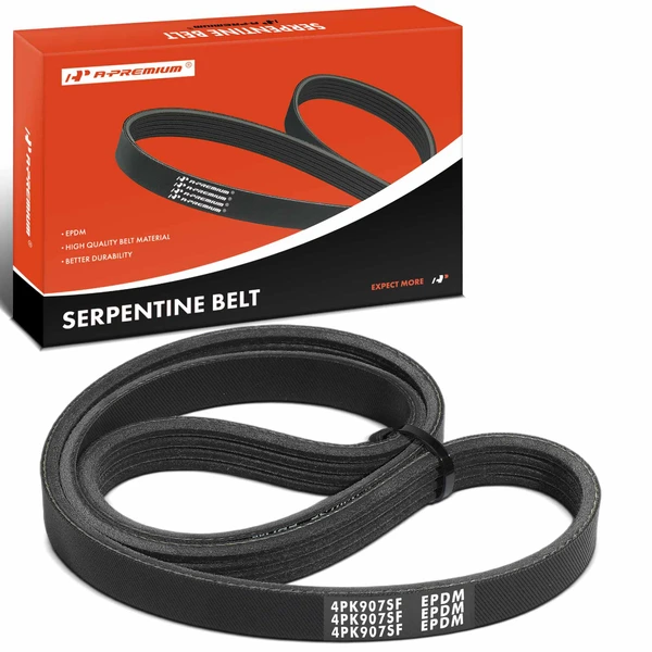 35.72 inch Serpentine Belt for Mitsubishi Outlander 2009-2015 Chevy Corvette 2020-2023