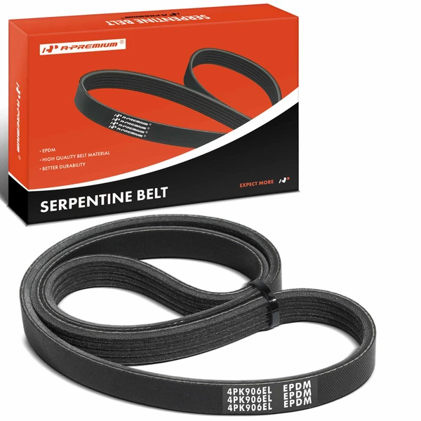 35.66 inch Serpentine Belt for Ford Taurus Flex Lincoln MKT Mercury Sable GAS