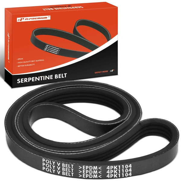 43.46 inch Air Conditioning Serpentine Belt for 2020-2023 Jeep Wrangler