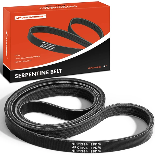 50.95 inch Power Steering Serpentine Belt for 2003-2005 2007-2009 Chrysler PT Cruiser