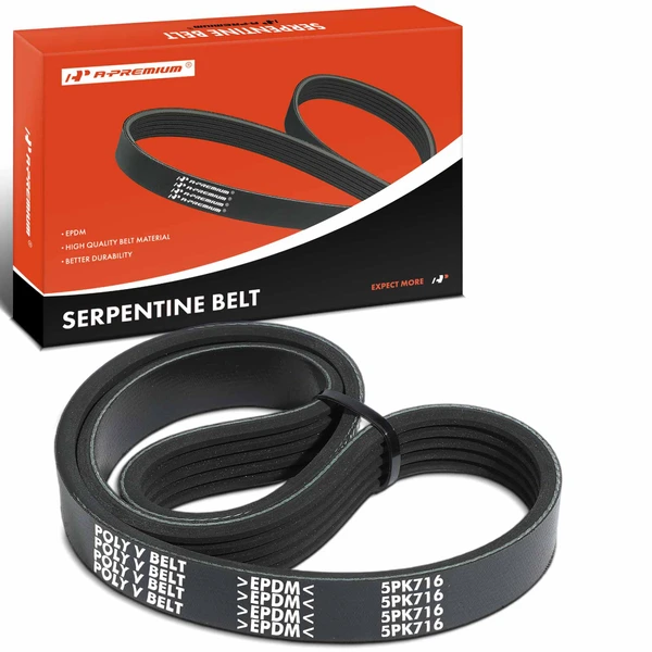 28.16 inch Serpentine Belt for 1982 Ford EXP