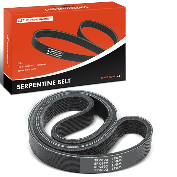 35.1 inch Serpentine Belt for 1997 BMW 528i