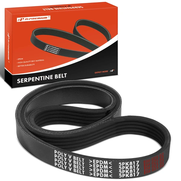 32.16 inch Water Pump Serpentine Belt for 2004-2008 Mazda RX-8