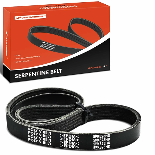 32.39 inch Alternator Heavy Duty Serpentine Belt for International 2574 White GMC