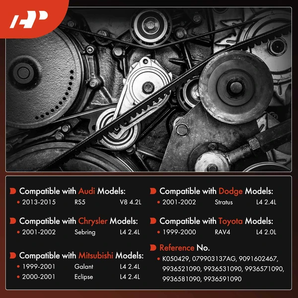 42.87 inch Serpentine Belt for Toyota RAV4 1999-2000 Chrysler Sebring Mitsubishi